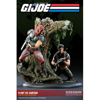 G.I. Joe Diorama Flint vs. Zartan